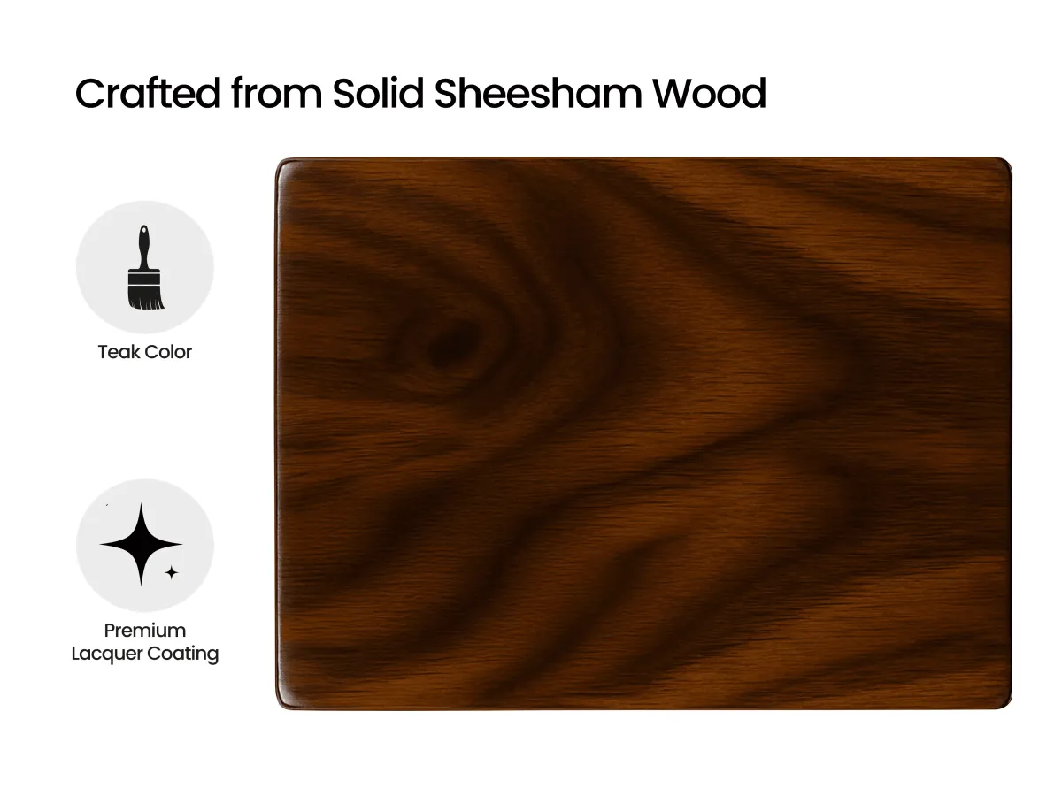 Belle Solid Wood Single Bed with 4 Inches Mattress Rio Engineered Wood Wardobe